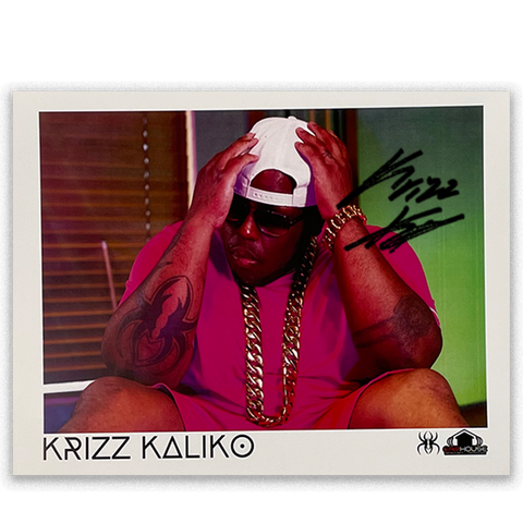 Krizz Kaliko - 8.5X11 Signed Poster